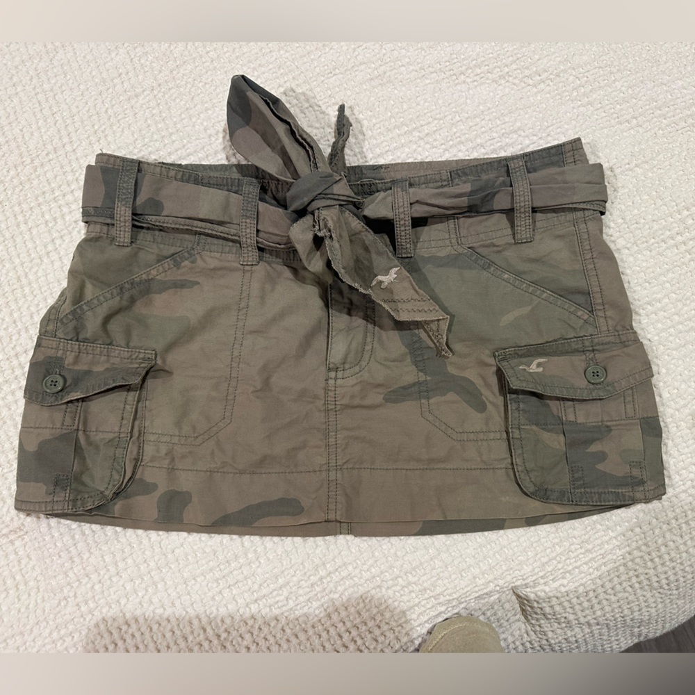 Camouflage Mini Skirt